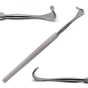 เครื่องมือผ่าตัดตาแบบมืออาชีพ Desmarres Eye Retractor ขนาด 13 มม. 5.5 นิ้ว สำหรับดึงเปลือกตา ทำจากเหล็กกล้าไร้สนิม ได้รับการรับรองมาตรฐาน CE - Product Image 1