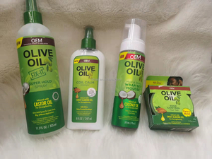 Shampoo à l'huile d'olive <span class=keywords><strong>pour</strong></span> soins capillaires, livraison directe, huile d'olive lissante, réparatrice, nourrissante, anti-frisottis, <span class=keywords><strong>mousse</strong></span> coiffante, sérum capillaire - Product Image 4