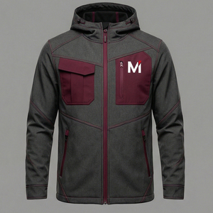 Veste à capuche moderne pour homme, imperméable, urbaine, pour l'extérieur, Europe, Amérique, coupe-vent de qualité supérieure - Product Image 1