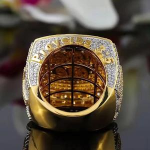 Anillo de Cóctel con Moissanita VVS, Plata de Ley 925, Chapado en Oro de 14K, Certificado IGI, para Hombre y Mujer, Estilo HipHop, Joyería Fina - Product Image 4