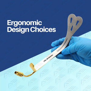 Instrumentos quirúrgicos dentales Retractores de labios y mejillas Abridor de boca Instrumentos médicos Minnesota Retractor de mejillas de acero inoxidable - Product Image 3