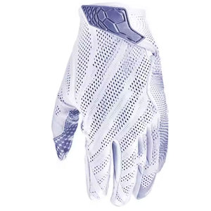 Guantes de Fútbol Americano de Cuero de Alta Calidad, Logotipo y Diseño Personalizados, Impermeables, Dedos Completos - Product Image 3