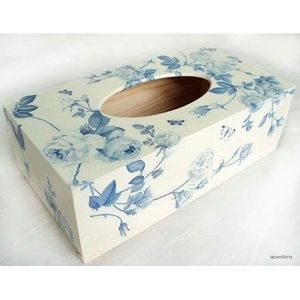 Moderno Porta Servilletas para 20 Servilletas, Duradero y Ecológico, de MDF, para Almacenamiento de Servilletas para Uso Diario - Product Image 2