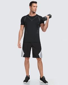 Camiseta de Manga Corta para Hombre, Corte Ajustado, Algodón Jersey, Lavado Ácido, Estampado, Estilo Deportivo, Elástica, 220g, Tallas Personalizables - Product Image 6