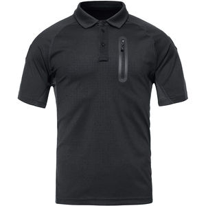 เสื้อยืดสไตล์ลำลองสำหรับผู้ชายแบบมีซิป ดีไซน์กระเป๋าหลายช่อง เหมาะสำหรับกิจกรรมกลางแจ้งในฤดูหนาว เช่น เดินป่า ตั้งแคมป์ - Product Image 3