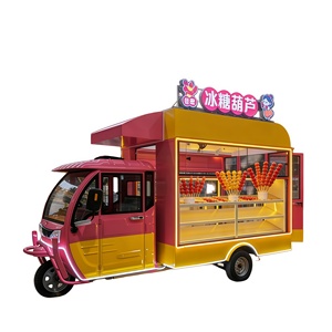 Carrito de <span class=keywords><strong>Comida</strong></span> Eléctrico Móvil Personalizable con Cocina Completa y Equipamiento Comercial para <span class=keywords><strong>Bistro</strong></span> Móvil - Product Image 3