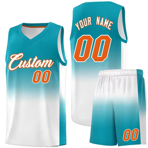 Uniformes de Baloncesto Personalizados OEM, Sublimados, Transpirables, Tallas Grandes, Pantalones Cortos Deportivos, Conjuntos Reversibles - Product Image 5