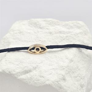 Abalorio de ojo chapado en oro amarillo de 14 quilates hecho a medida, joyería de animales bonitos para mujer, alta calidad y elegante - Product Image 4