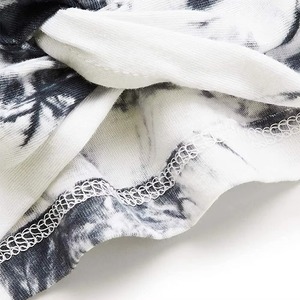 Camiseta Corta Tie Dye para Mujer al por Mayor, Transpirable, de Algodón, Estilo Urbano, Moda de Verano, Fabricante y Proveedor OEM - Product Image 5