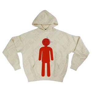 <b>Y2K</b> Retro Goth Harajuku Pullover Hoodie Oversized Graphic Print Casual Punk <b>Streetwear</b> Top Winter Fleece Sweatshirt - Product Image 1