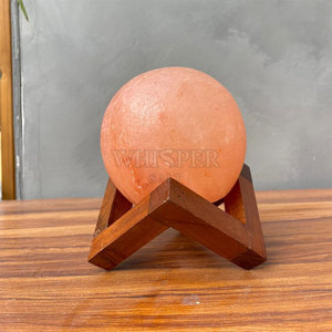 Elegante Lámpara de Sal del Himalaya Tallada a Mano, Decoración de Mesa de Alta Calidad, Grado A+, Estilo Moderno, Brillo Decorativo - Product Image 6