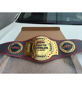 Cinturones de Campeonato Personalizados de la Federación Internacional de Boxeo (IBF), Cinturones de Campeonato de MMA Hechos a Medida, Cinturones Internacionales - Product Image 2