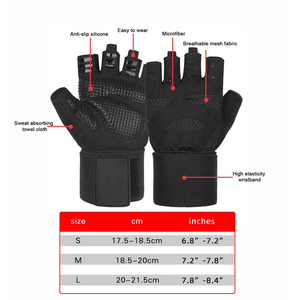 Gants d'entraînement CrossFit à libération rapide pour un retrait facile après l'entraînement, matière lavable en machine pour un entretien facile - Product Image 6