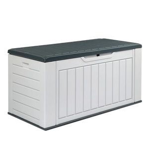 Large 158 Gallon Resin Deck Box for Outdoor Storage for Sheds & Organization - Product Image 1