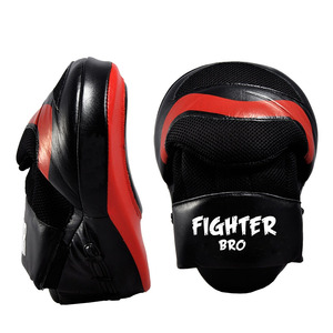 Pads de frappe Fighter Bro Boxing Focus Pads en cuir PU, durables, pour l'entraînement, toutes saisons - Product Image 1