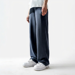 ODM Services High Quality Lightweight Casual <b>Men</b> <b>Baggy</b> <b>Trousers</b> 100% Cotton Breathable Eco-Friendly Custom Design for Adult - Product Image 6