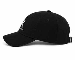 Gorra de Béisbol Negra Ajustable de Algodón Premium con Bordado 3D Personalizado, Gorra Deportiva para Ciclismo, Fiestas y Hip Hop con Logotipo Personalizado OEM - Product Image 3