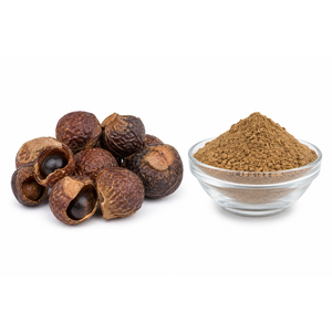 Simple and Gentle Natural Routine Cleansing with Soapnut Reetha Aritha Sapindus Mukorossi Soapberry Whole Powder - Product Image 1