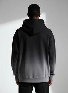 Custom Sun Faded Zip Up Hoodie Heavyweight French Terry 100% Cotton Oversized Vintage Acid Wash Distressed Streetwear Men - Product Image 2