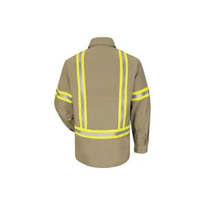 Ropa de Seguridad Reflectante e Impermeable para la Construcción, Camisas y Chaquetas de Trabajo de Manga Larga de Alta Visibilidad Personalizadas en Tela de Algodón y Poliéster - Product Image 2