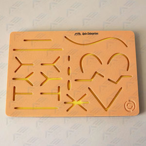 Wholesale Complete Surgical Suture <b>Practice</b> Kit Stainless Steel Instruments & Suture <b>Pad</b> for Medical Student Training - Product Image 2