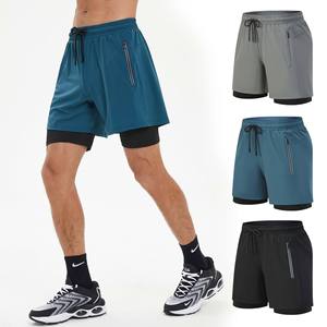 Pantalones Cortos Deportivos de Verano para Hombre, Nuevo Diseño, para Gimnasio y Entrenamiento, con Bolsillos, para Hacer Ejercicio y Correr - Product Image 3