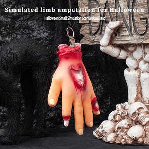 Accessoires d'horreur pour Halloween, maison hantée, cœur factice <span class=keywords><strong>de</strong></span> chambre secrète, mains simulées, <span class=keywords><strong>sang</strong></span>, mains <span class=keywords><strong>et</strong></span> pieds cassés - Product Image 3
