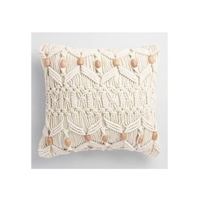 Housse de coussin en macramé bohème de qualité supérieure, taie d'oreiller décorative tissée pour canapé, lit, chaise, chambre et salon - Product Image 6