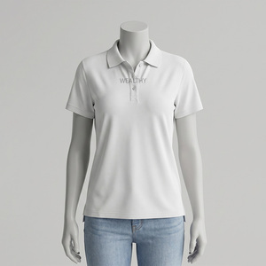 OEM Women's Half Sleeve T-Shirts 100% Cotton Canvas 220g Breathable Quick Dry Eco-Friendly Digital Printed Anti-Wrinkle - Product Image 1