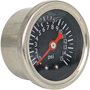 Kit de régulateur de pression de carburant réglable 2-804 pour carburateur Holley 1-4 PSI 3/8in NPT avec restriction de 220" (7/32") - Product Image 5