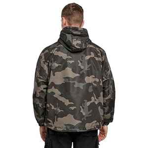 Men's Custom Quarter Zipper Lightweight Summer <b>Jacket</b> <b>Pullover</b> Polyester Waterproof Rainproof 1/4 Zip Windbreaker <b>Jacket</b> - Product Image 3
