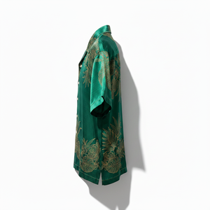 เสื้อเชิ้ตแขนสั้นลายฮาวายผ้าไหมแท้ 100% ลดราคาพิเศษ - Product Image 5