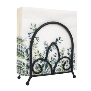 Porte-serviettes en fer poli doré de forme triangulaire, best-seller, pour la décoration de table, la décoration de table à manger, la décoration d'hôtel - Product Image 4