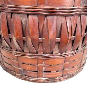 Woven Handmade Rattan Dustbin For Bathroom Office And Indoor Waste Collection Open Top Style Wastes <b>Bin</b> Wholesale From India - Product Image 6