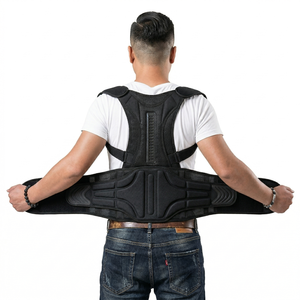 Nouvelle Arrivée Ceinture de Soutien Dorsal Ajustable en Néoprène pour Enfant et Adulte Correction de la Cyphose des Épaules Protection Exercice Yoga - Product Image 1