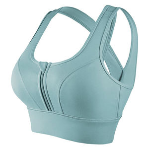 Soutien-gorge de sport léger personnalisé pour la vente en gros, design à bretelles croisées tendance, séchage rapide, respirant, grandes tailles, yoga - Product Image 3