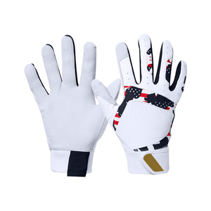 Gants de frappeur professionnels pour baseball/softball en cuir de mouton, manchette courte, support de poignet personnalisable, légers, haute qualité - Product Image 3