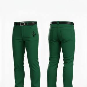 กางเกงยีนส์ผู้ชายคุณภาพสูง ผ้าฝ้าย 100% น้ำหนักเบา ระบายอากาศได้ดี ทรงตรงปานกลาง สไตล์ลำลอง ผ้ายีนส์ฟอก ผลิตโดย RIVIAN ATLANTIC - Product Image 1