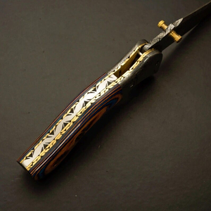 Cuchillo de Bolsillo de Edición Limitada de Acero de Damasco de Alta Calidad con el Mejor Diseño, Nueva Moda, Agarre Fuerte, Uso Industrial, Producto Palace LLC - Product Image 2