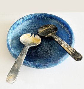 Resin Serving Spoon Food Safe Durable Elegant Kitchen Accessory for <b>Buffet</b> Tableware and Daily Meal Serving - Product Image 3