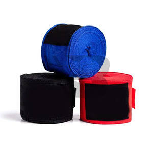 Bandage de boxe et de Muay Thai léger, respirant et à séchage rapide, avec impression de logo personnalisé, pour l'entraînement et le soutien sportif - Product Image 3