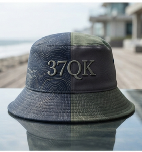 Bucket Hat Color Blocking Embroidered Logo Unisex Casual Spring Summer Beach Style Adult Canvas Polyester Waterproof Bucket Hat - Product Image 1