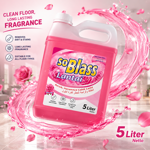 Nettoyant écologique pour sols Blass, 5 litres, parfum citron, parfum longue durée, élimine la saleté, 80 % d'ingrédients actifs pour tous les sols - Product Image 4