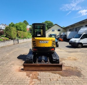 Mini-excavatrice d'occasion haute performance SY50U 5T avec moteur d'origine 4TNV86CT, excavatrice sur chenilles fiable d'occasion - Product Image 3