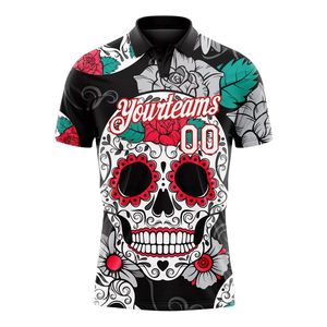 Conception personnalisée OEM, manches courtes sublimées respirantes et écologiques pour chemise, tissu en spandex/polyester anti-transpiration pour équipe - Product Image 2