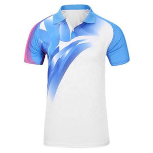 Maillot de tennis léger STURDY GRIP WEARS en mélange de coton, uniforme sportif respirant, anti-humidité et à séchage rapide - Product Image 4