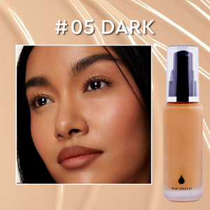 OEM Private Label Waterproof Liquid <b>Foundation</b> Full Coverage Natural Matte Makeup Base - Product Image 5