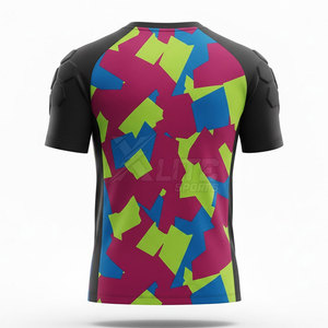 Camiseta de Portero Sublimada de Manga Corta para Jóvenes y Adultos con Logotipo Personalizado - Product Image 3