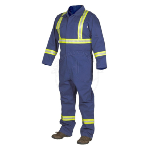 OEM Reflective <b>Overalls</b> High Visibility <b>Waterproof</b> Windproof Safety Workwear for Construction Road Work Industrial Safety Use - Product Image 2