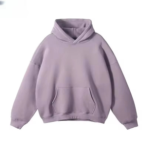 Hoodie Oversize Personnalisé Gris Taupe Marron pour Femme et Homme, Sweat-shirt Polaire à Épaules Tombantes, Vente en Gros, Fabricant, Vrac, Modèle Vierge Ample - Product Image 5